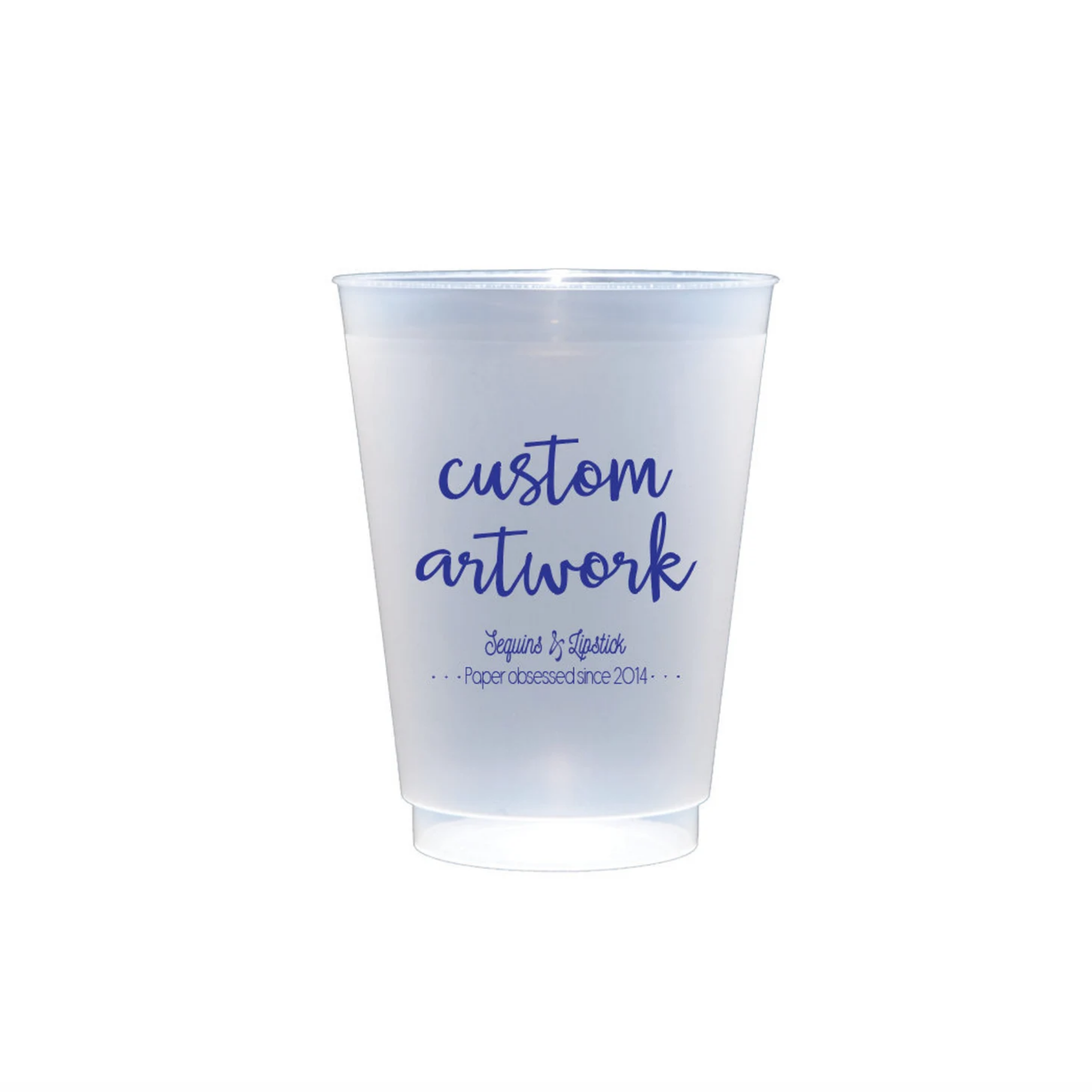 Custom Multi-Color 16oz Frosted Cups – SipHipHooray