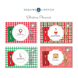 Wreath Christmas Placemat | Semi-Custom