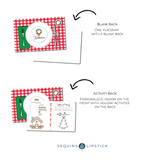 Santa Claus Christmas Placemat | Semi-Custom