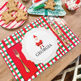 Santa Claus Christmas Placemat | Semi-Custom