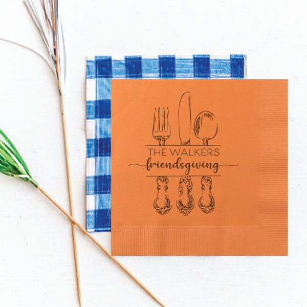 Friendsgiving Napkins | Semi-Custom