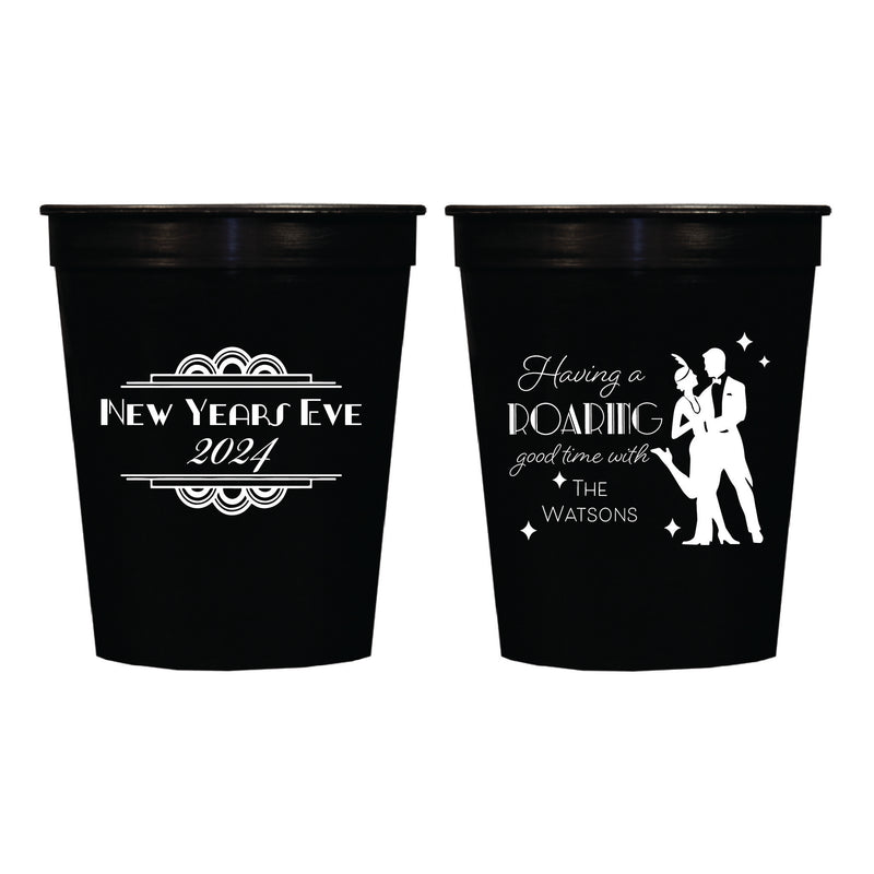 Roaring New Years Eve Stadium Cups | Semi-Custom