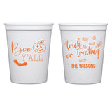 Trick or Treating Halloween Stadium Cups | Semi-Custom