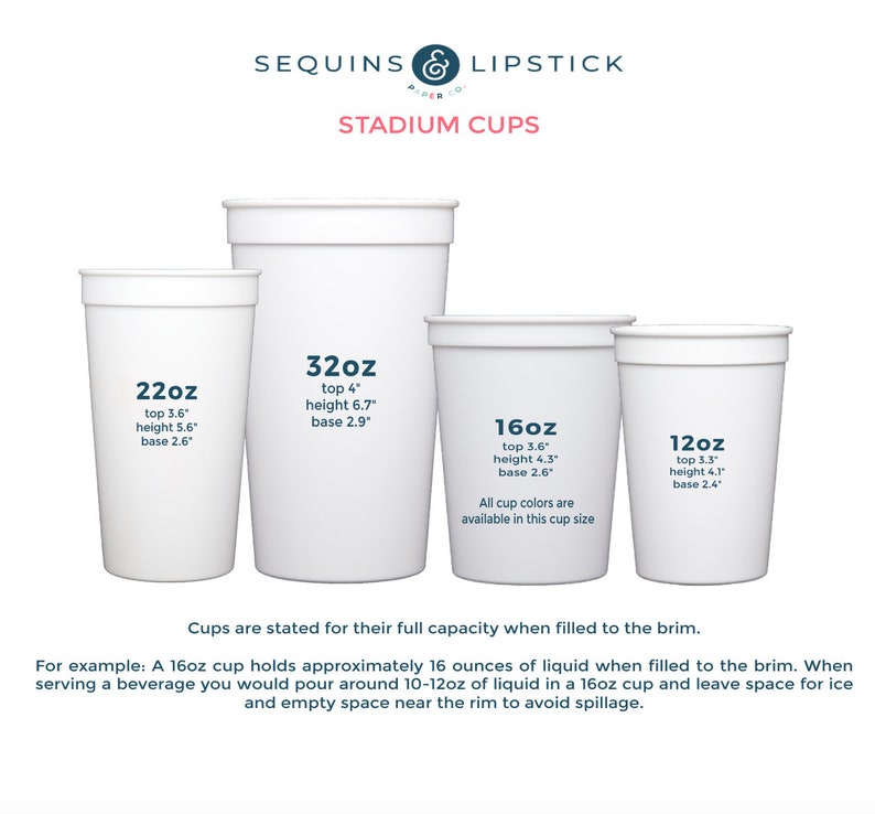 Friendsgiving Stadium Cups | Semi-Custom