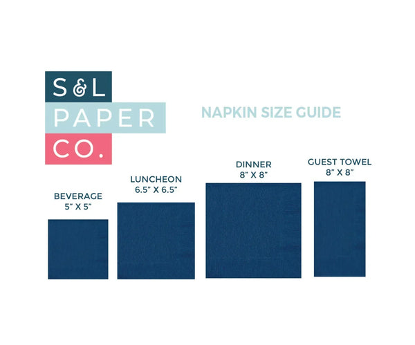 Masters Map Full-Color Napkins | Semi-Custom